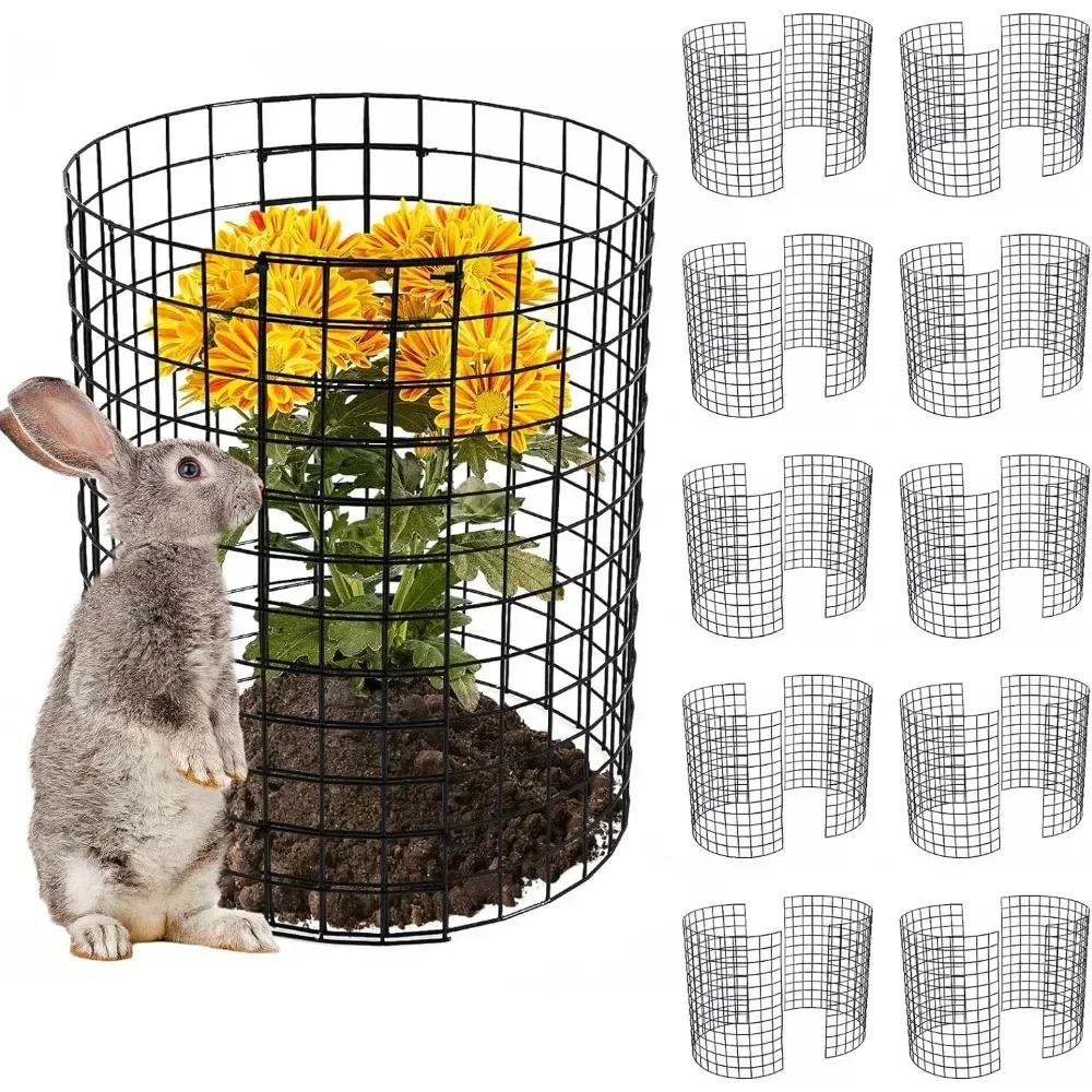 

и 10 упаковок клетки для растений, защита от кроликов, цыплят, уток, для хранения животных, металлические клетки для растений
