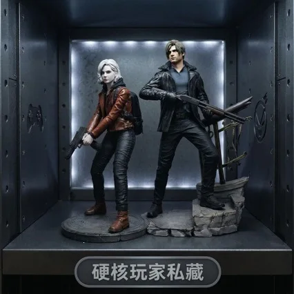 Resident Evil 9 Requiem Tactical Duo Leon & Grace Game Figure Model Boxed Statue Ornament Collectible Gift For Fans