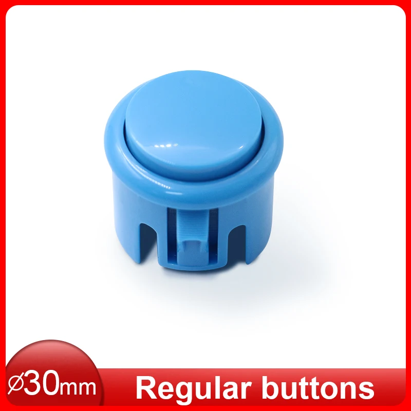 100/50 Pcs Original joystick button DIY arcade push button 24mm 30mm Pandora box Arcade Controller JAMMA replacement buttons Kit