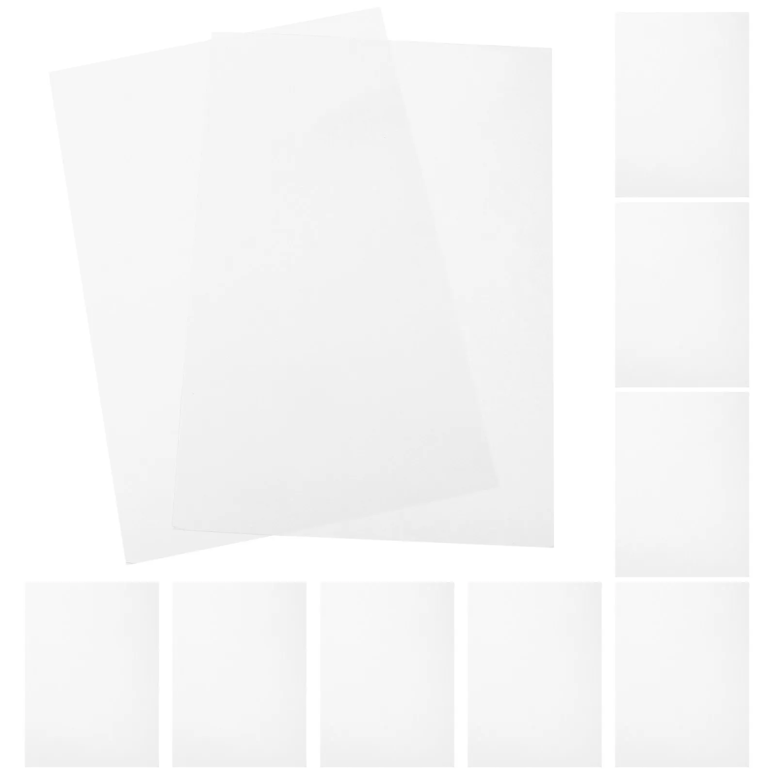 

100 Sheets A4 Thick Printing Paper Blank Multi-Function Printer Cardboard Paper for Printing Drawing Crafts Thick Printer Sheets