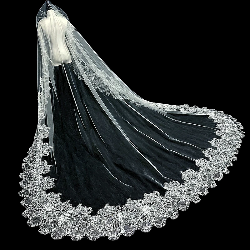 Veil Bridal Long Train Veils