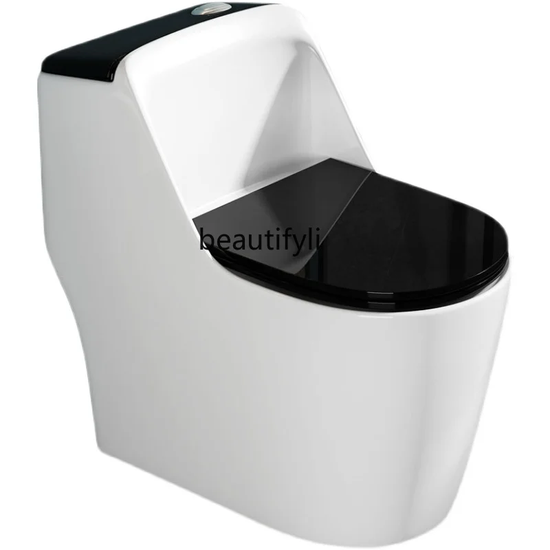 

Toilet Bowl Household Toilet Siphon Pumping Toilet Mute Deodorant Large Pipe Small Apartment