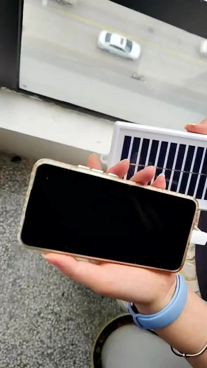 1/2PCS Portable Solar Charger Portable Solar Charger-USB Output for Outdoor Use -for Travel and Camping,Flashlight,Fan Charging