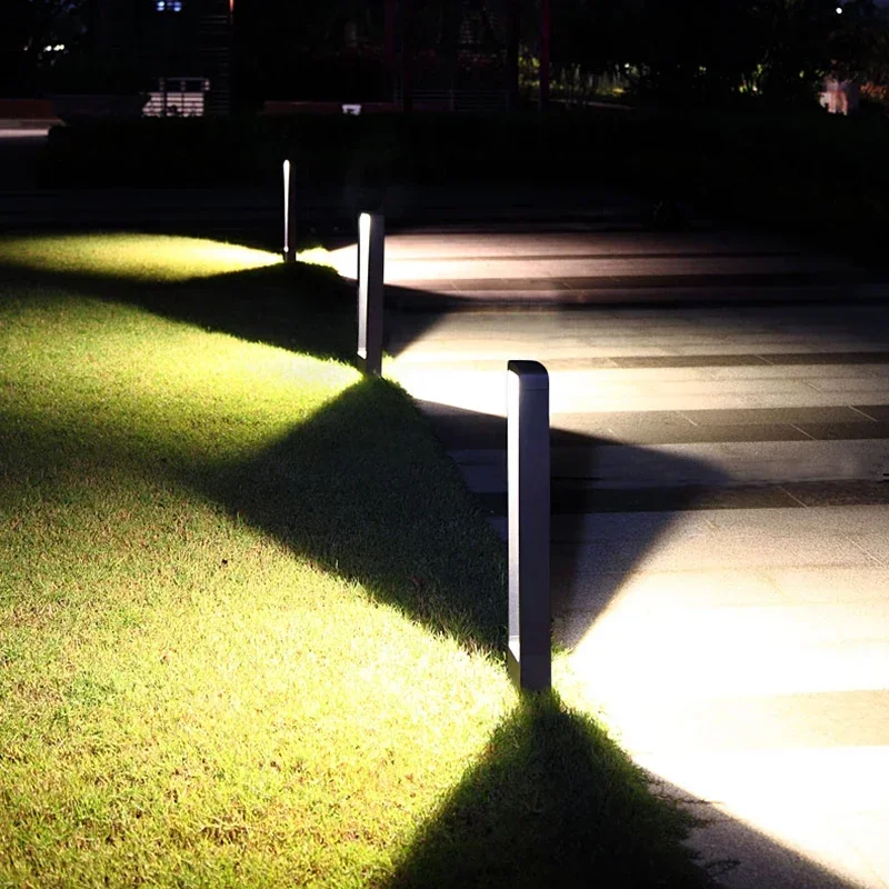 

30cm led garden light outdoor 7w warm white or white lawn lamp good design landscape bollard lighting AC110V AC220V