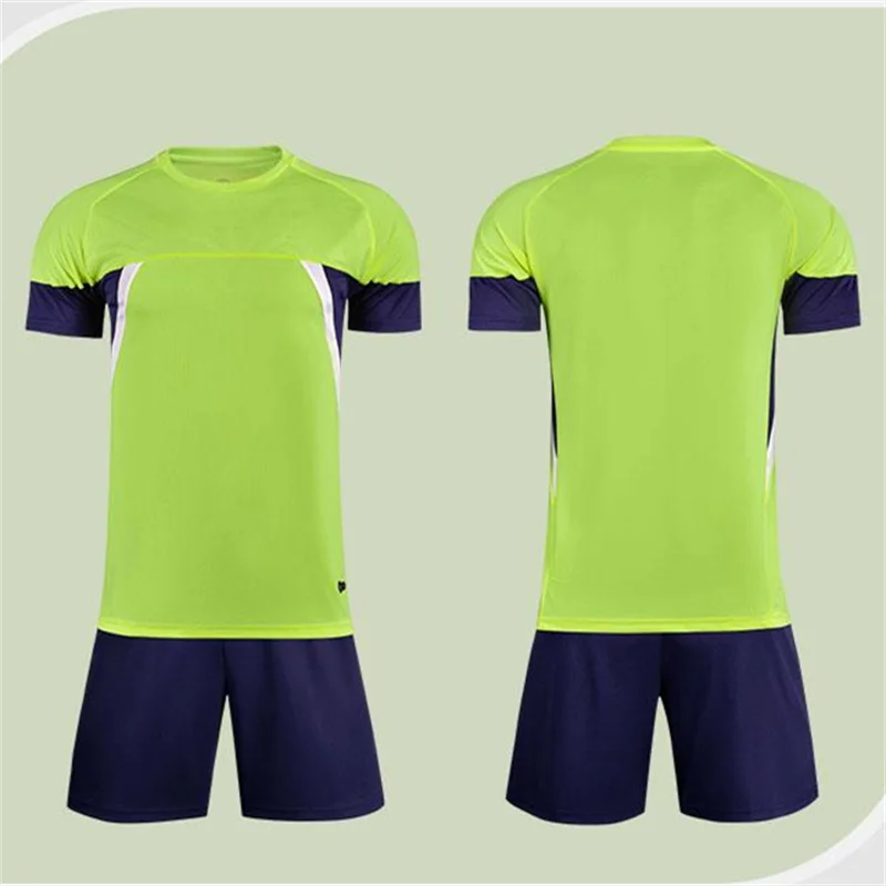 جودة عالية مخصصة لكرة القدم جيرسي للأطفال الشباب فريق ارتداء قصيرة الأكمام زي كرة القدم اسم شعار تنفس أعلى بالجملة