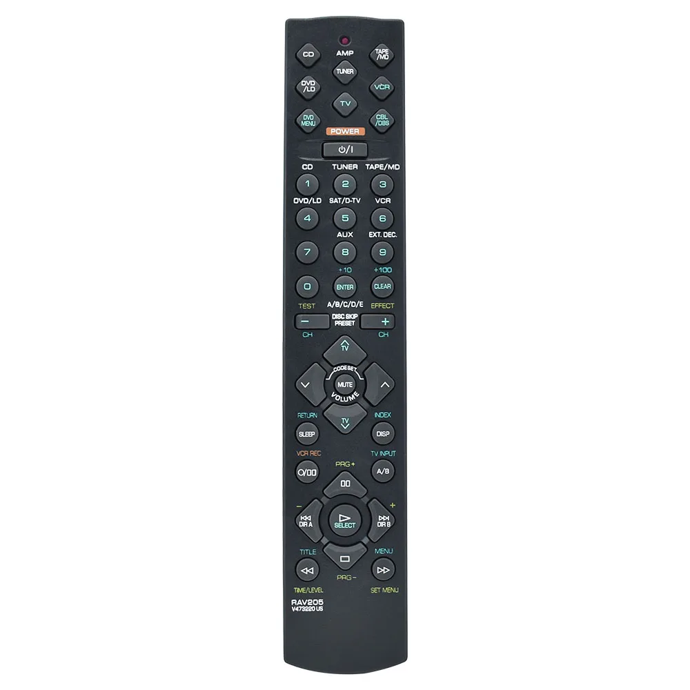 

New RAV205 V473220 Remote control For Yamaha Audio Video Theatre RX-V396 HTR-5230 RXV396 HTR5230 YHT17 HTR5230RDS Controller