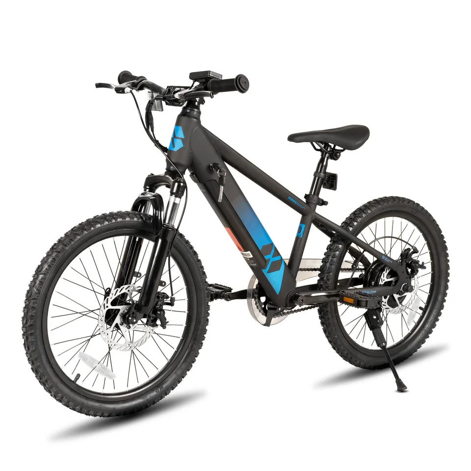 JOYSTAR Electric Mountain Bike for Kids 20"  Boys Girls Teens Ages 7+ with Removable Battery 250W Motor And Disc Brakes image 12
