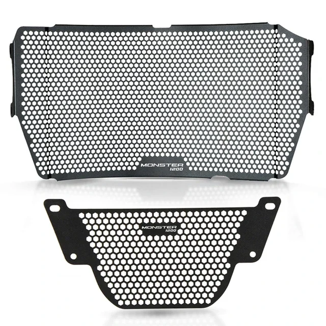 

FOR Ducati Monster 1200 1200 S/R 1200S 1200R 2013 - 2023 2016 2017 2018 2019 2020 Radiator Grille Guard Cover Oil Cooler Guard
