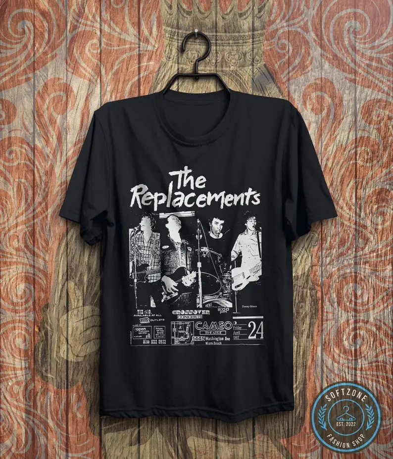 Vintage The Replacements T-Shirt - The Replacements Shirt, The Replacements Tour, Rock Band Music