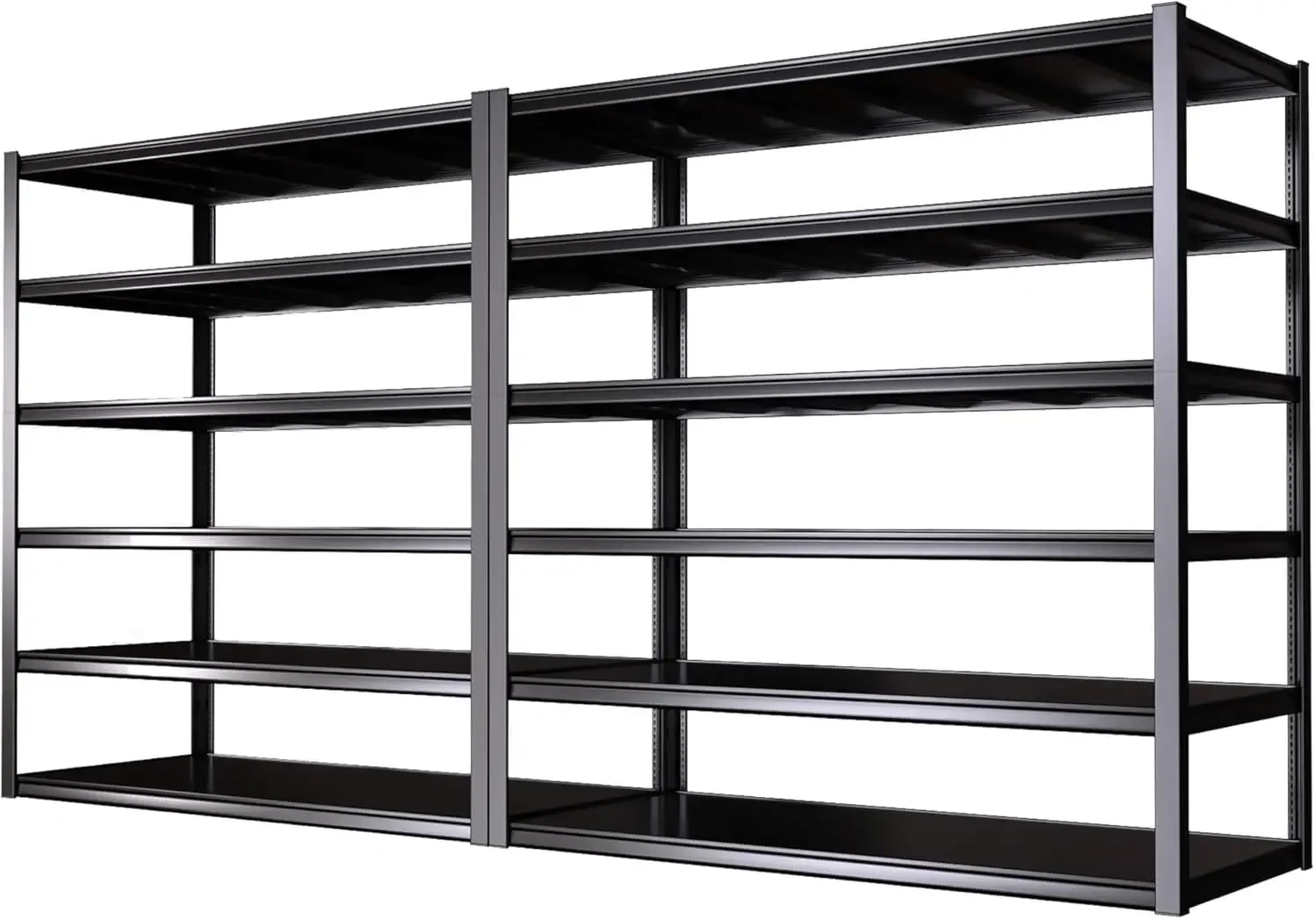 

84" H Garage Shelving Heavy Duty, Garage Storage Shelves 3200LBS Adjustable 6 Tier Metal Shelving Unit for Storage Rack