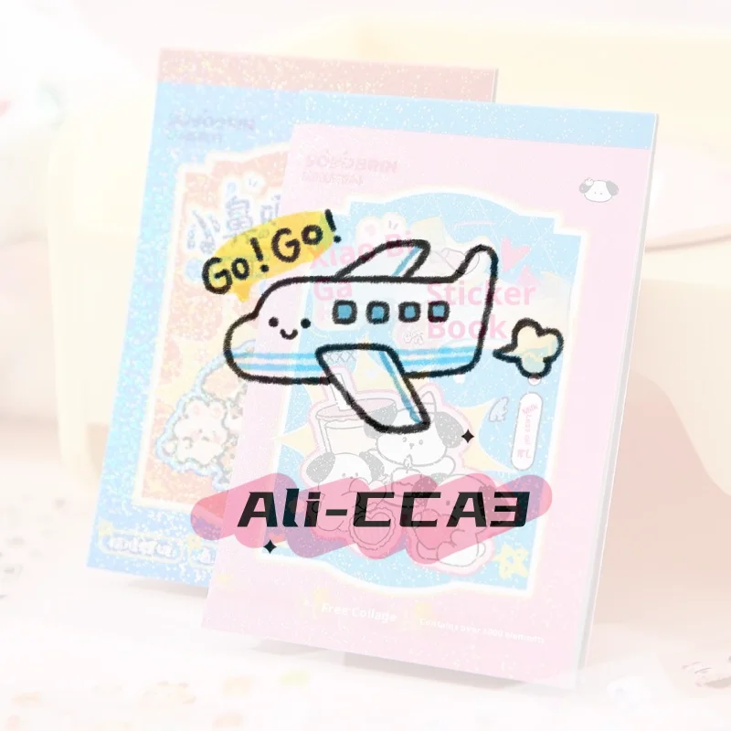 20 Sheets Handbook Material DIY Collage Calendar Diary Phone Case Tablet Notebook Decals Square Fairy Tale Series Sticker Book