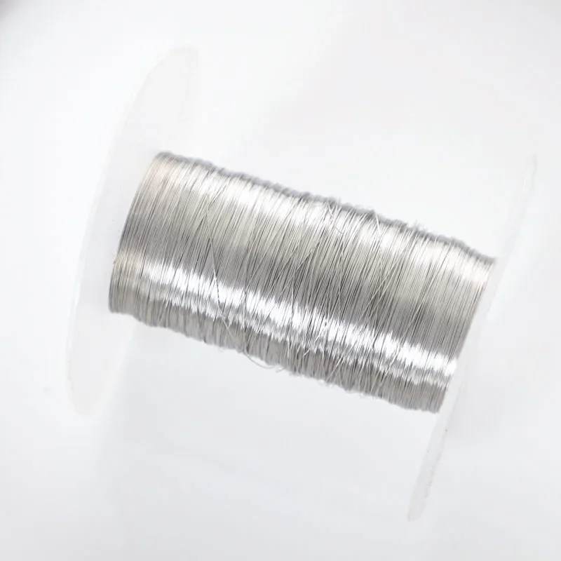 5 Meters 316 Stainless Steel Wire Diameter 0.4mm Medium Hard Elastic Steel Wire Length 5000mm