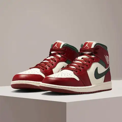 Nike Jordan 1 Retro High-Top Breathable Anti-Slip Durable Basketball Sneakers Unisex Style DQ8426-105