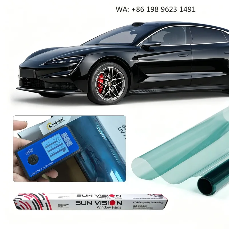 Car Window Film Factory Wholesale High Heat Rejection 99% UV Protection HD Clarity Privacy izable Packaging
