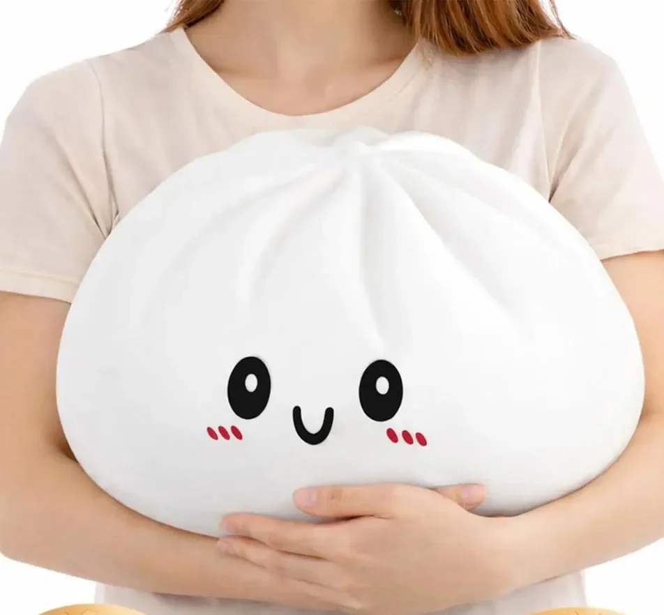 25CM Jumbo Dumpling Squeeze Toy Giant Maltose Squishy Stress Ball Soft Decompression Sensory Fidget Hand Toy Adult Anxiety Vent