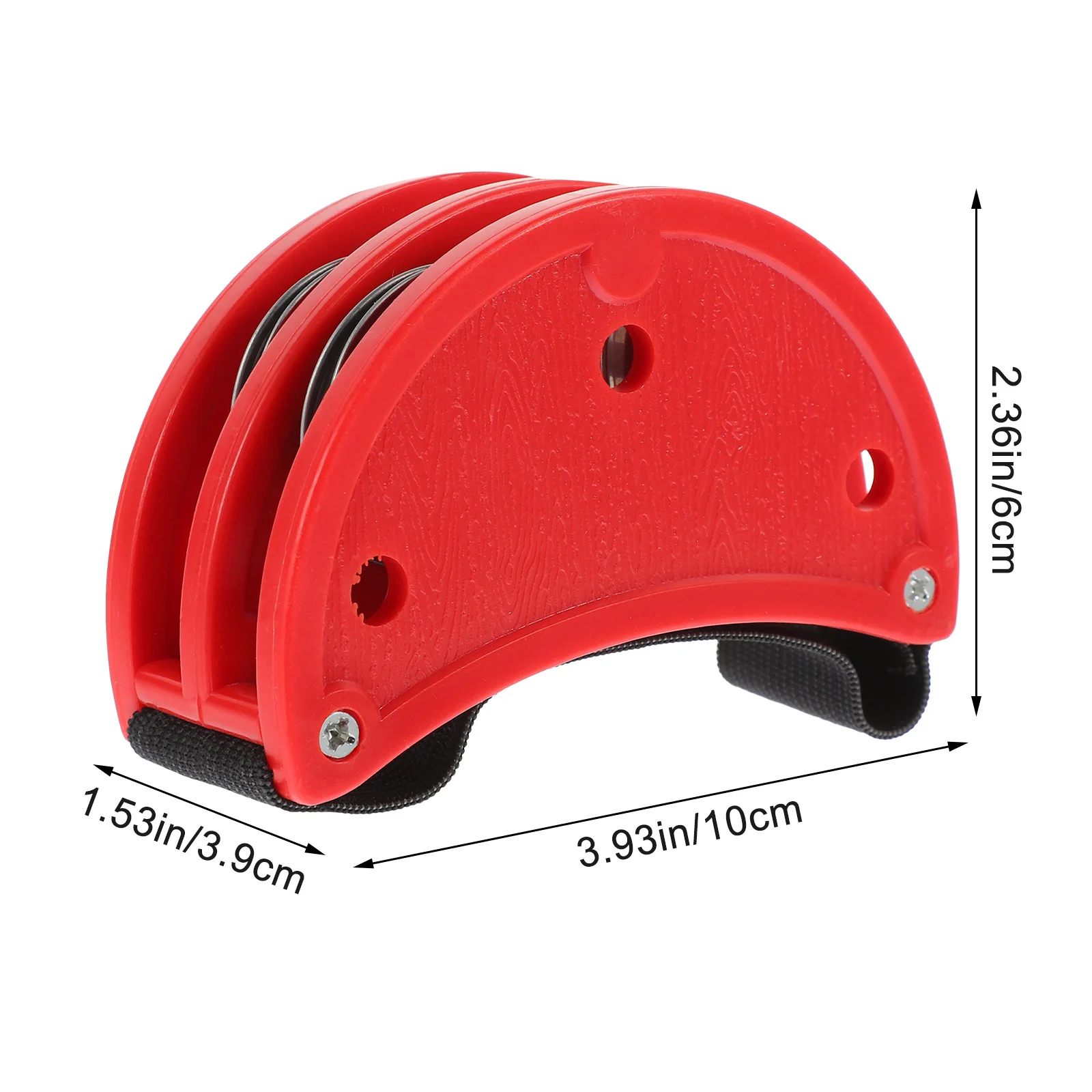 صف مزدوج القدم الدف الأحمر أداة قرع المحمولة مرافقة شاكر للأطفال مرحلة تعليم الموسيقى #4