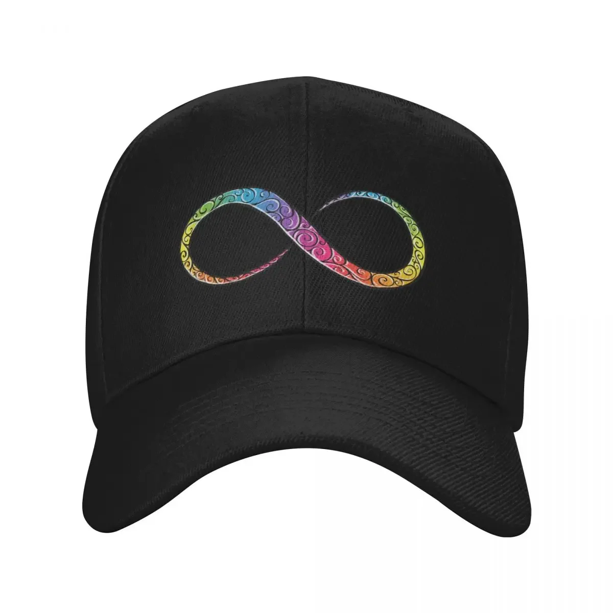 

Neurodiversity Pride Purple Baseball Cap Beach Outing Luxury Hat western Boy Women's