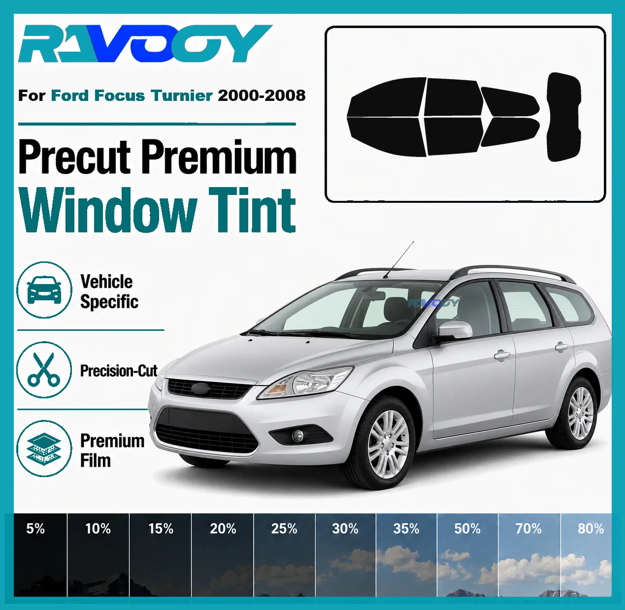 for-ford-focus-turnier-2000-2008-ravooy-pre-cut-window-tint-film-vehicle-specific-full-kit-front-rear-windows-precision-cut