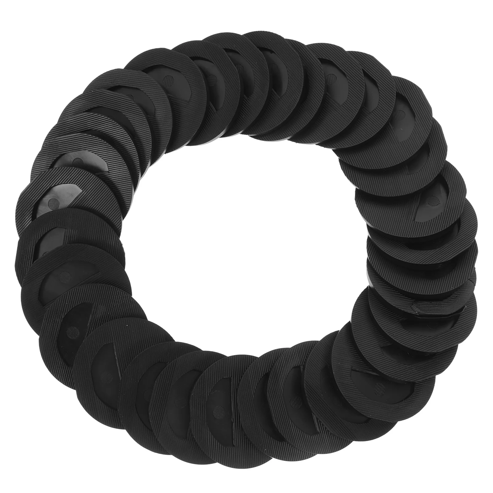 

30Pcs Furniture Leveling Rubber Wedges Table Shims for Uneven Floors Desk Stabilizer Furniture Shims Leveling Wedge Pads