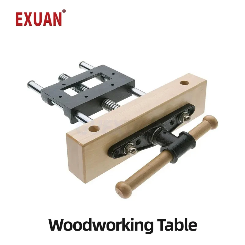 9 Inch Woodworking Table Clamp Woodworking Clamp Vise Woodworking Table Clamp Vise Woodworking Fixture Guide Rod DIY Tool