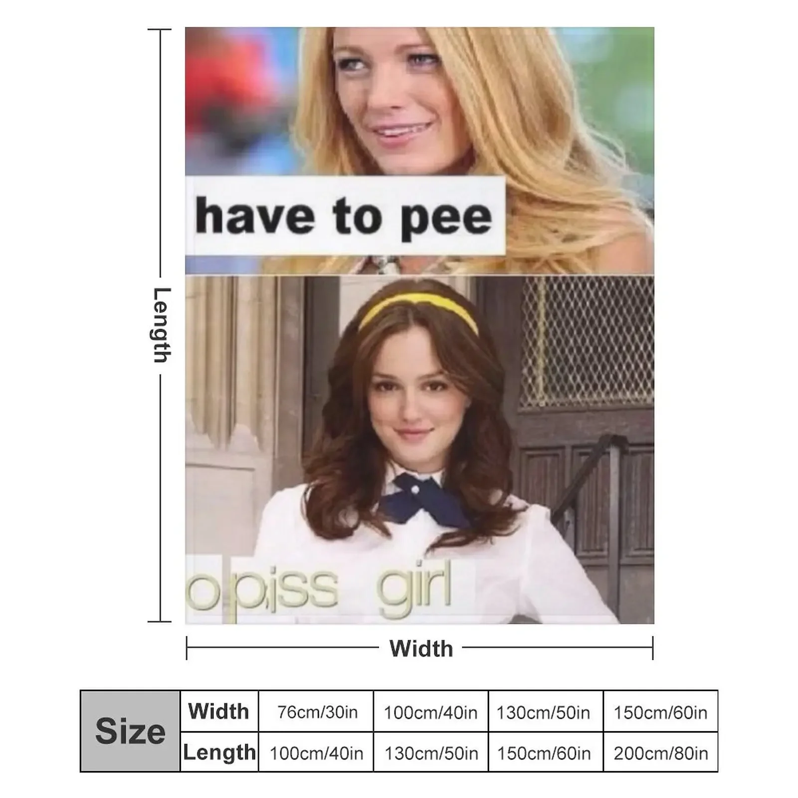 يجب أن أتبول الذهاب شخ فتاة رمي بطانية أنعم هدايا عيد الميلاد المعزي البطانيات القطيفة