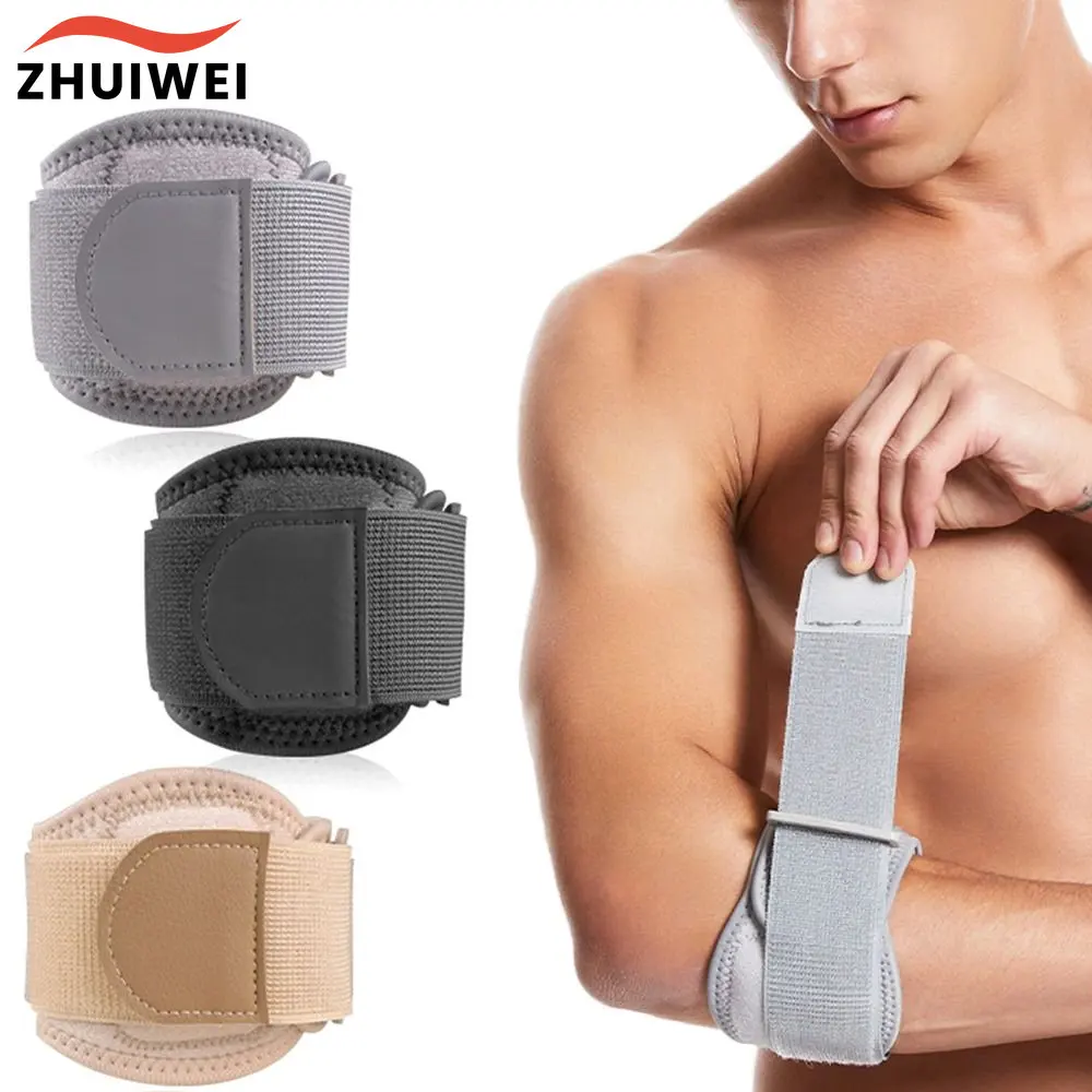 1PCS Einstellbare Ellenbogen Unterstützung Basketball Golf Ellenbogen Unterstützung Strap Ellenbogen Pads Seitliche Schmerzen Syndrom Epicondylitis Hosenträger