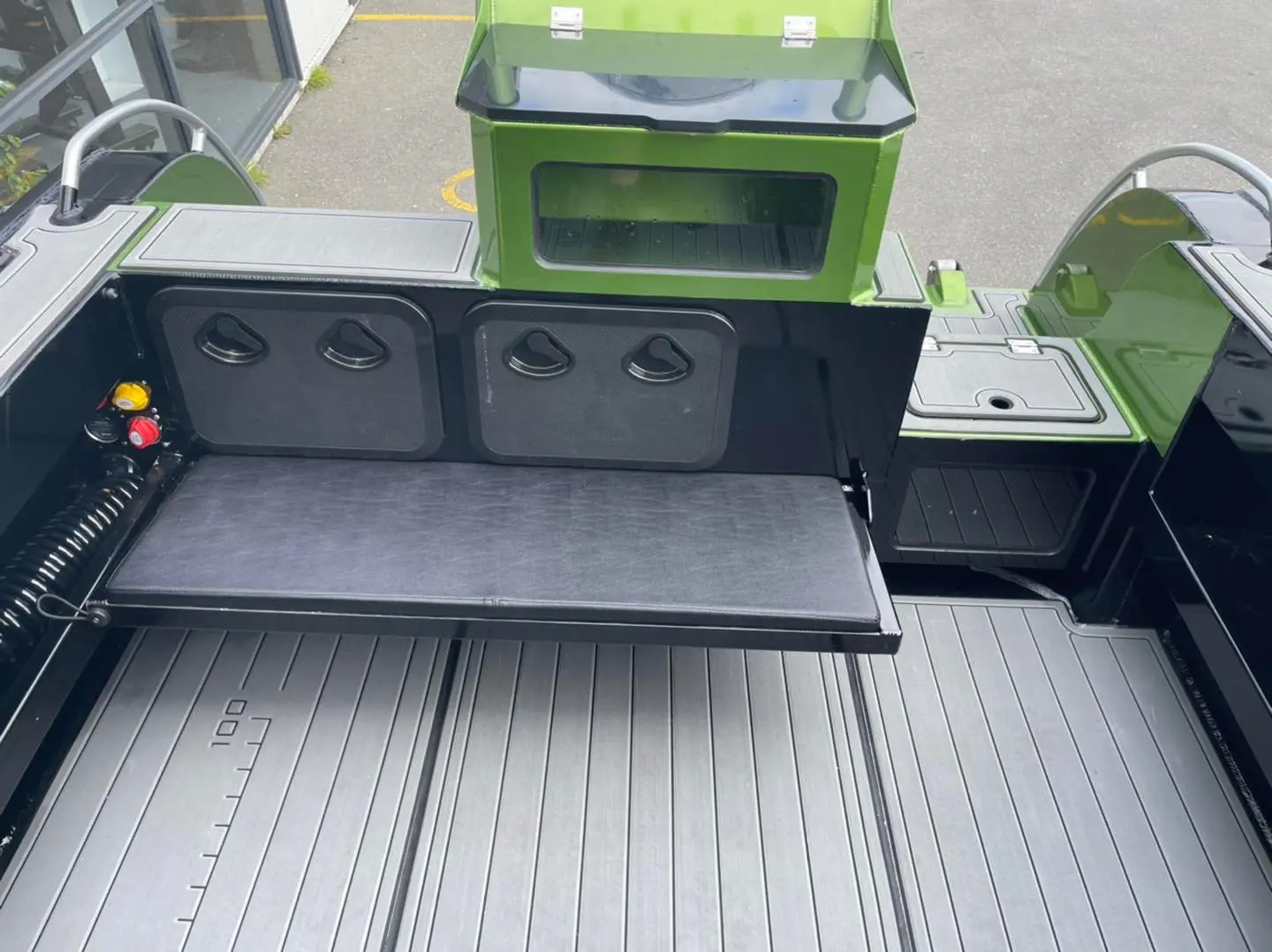 21ft 6.25m الألومنيوم المقصورة كروزر الرياضة يخت قارب سريع البروفيشر قوة قارب الصيد للبيع #6