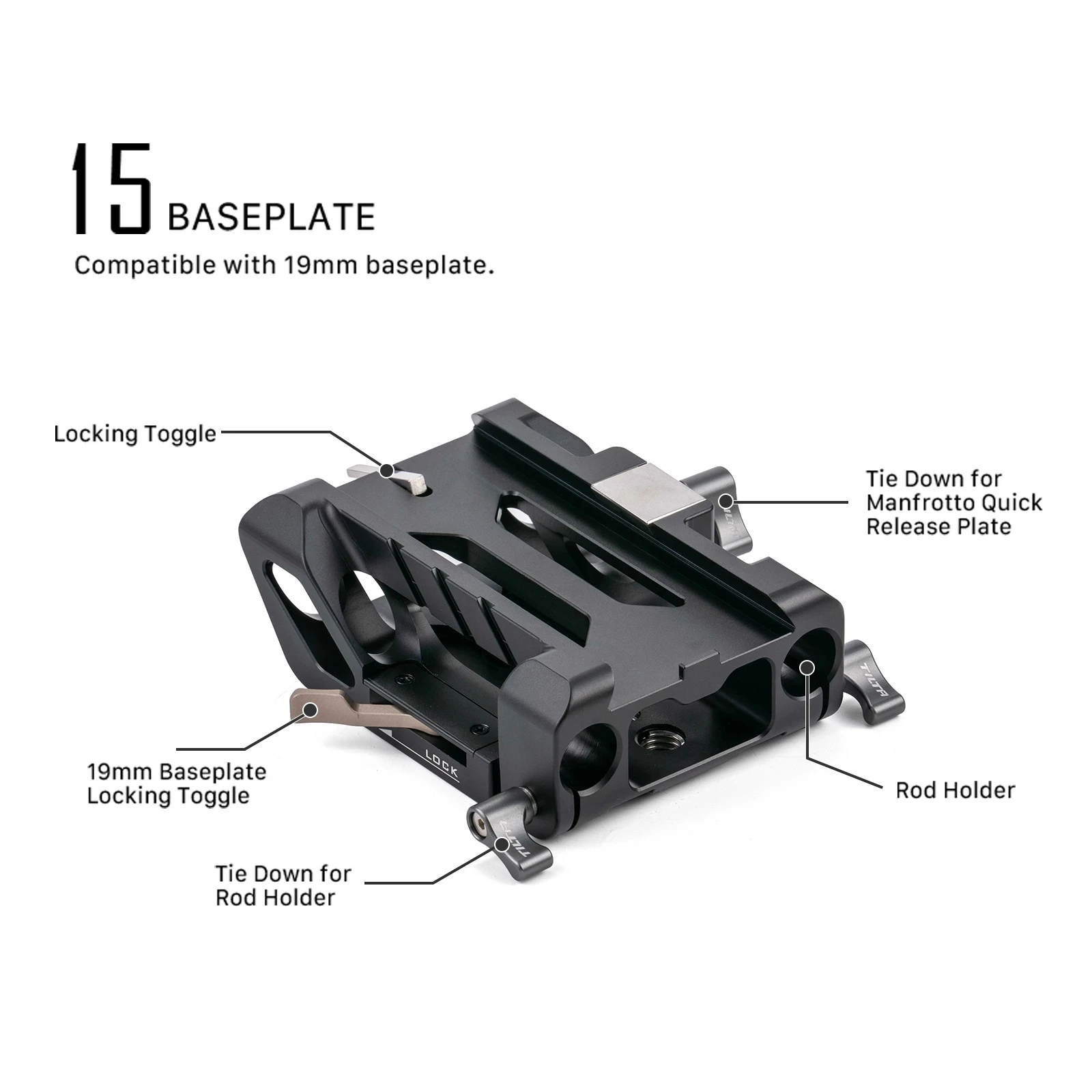 جديد TILTA ESR-T08-C-V الأحمر الخامس رابتور هيكل قفصي الشكل للكاميرا الأحمر كومودو الذهب جبل الخامس جبل لوحة مقبض علوي TILTA المتقدمة I/O وحدة