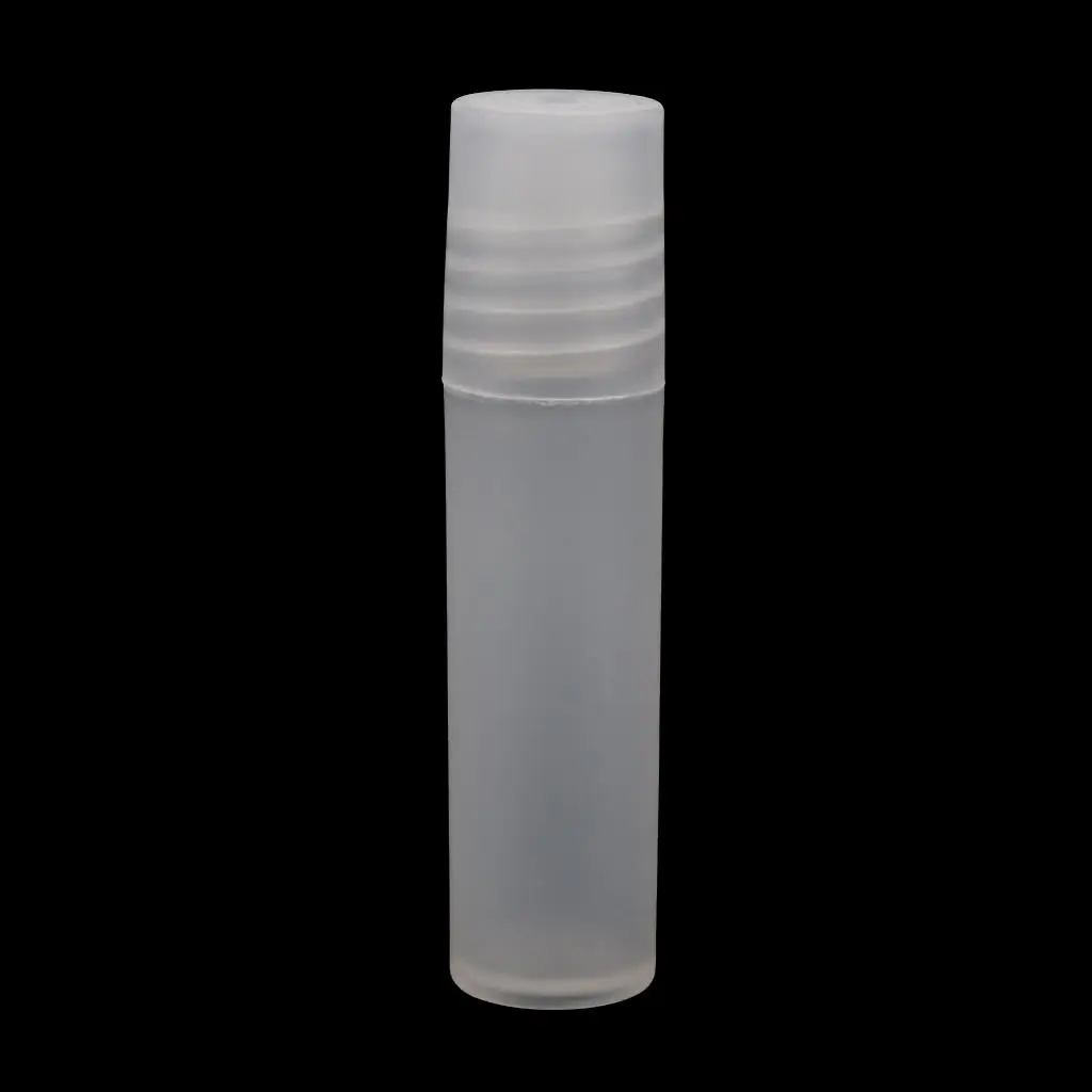 Roll-on Bottles Lot 5ml 10ml PET Material Clear Refillable Perfume Containers with Pipettes for Personal Travel