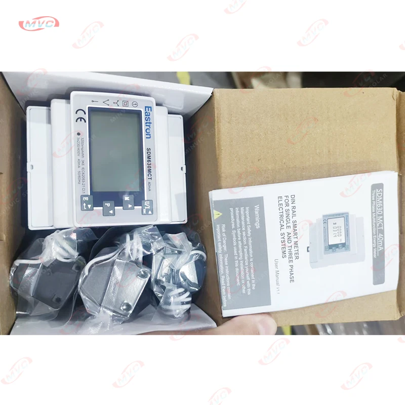 이스트론 SDM630-모드버스 V2 이스트론 SDM630MCT V2 모델 태양광 시스템 전기 스마트 미터