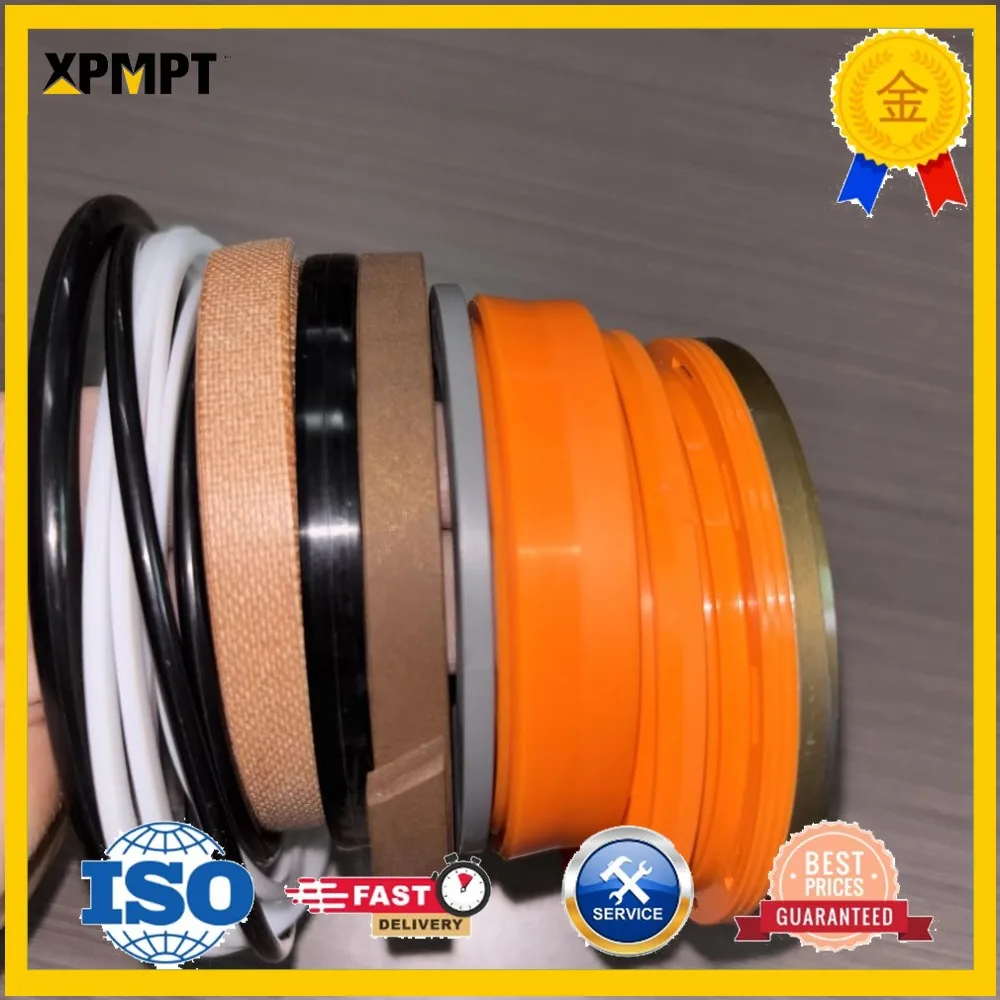 PTFE Oil Seals Bucket Cylinder Seal Kit Compatible with Sunward SWE70 Hydraulic Excavators Machinery