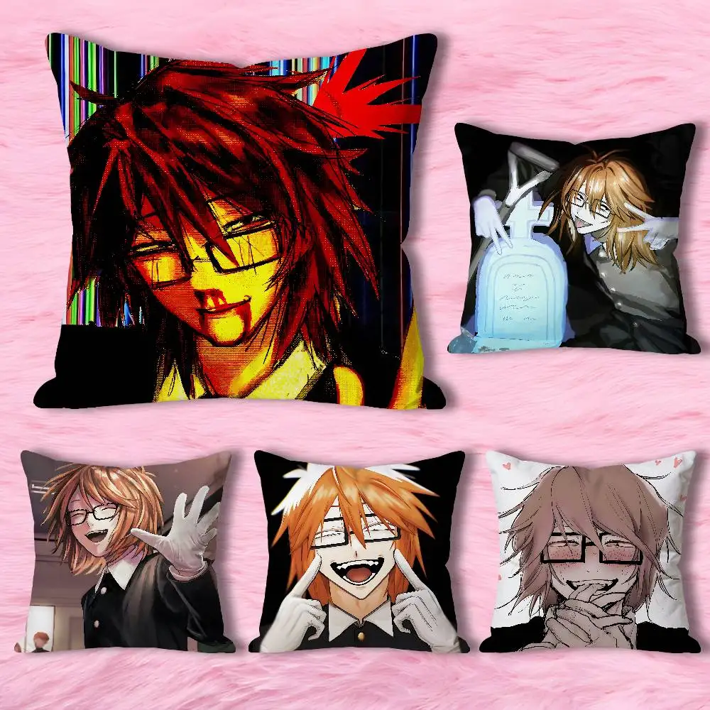

R-Randal Ivory R-Ranfrens-S Anime Celebrity Merchandise All-Match Printed Pillow Case Sofa Car Office Room Decoration Protector