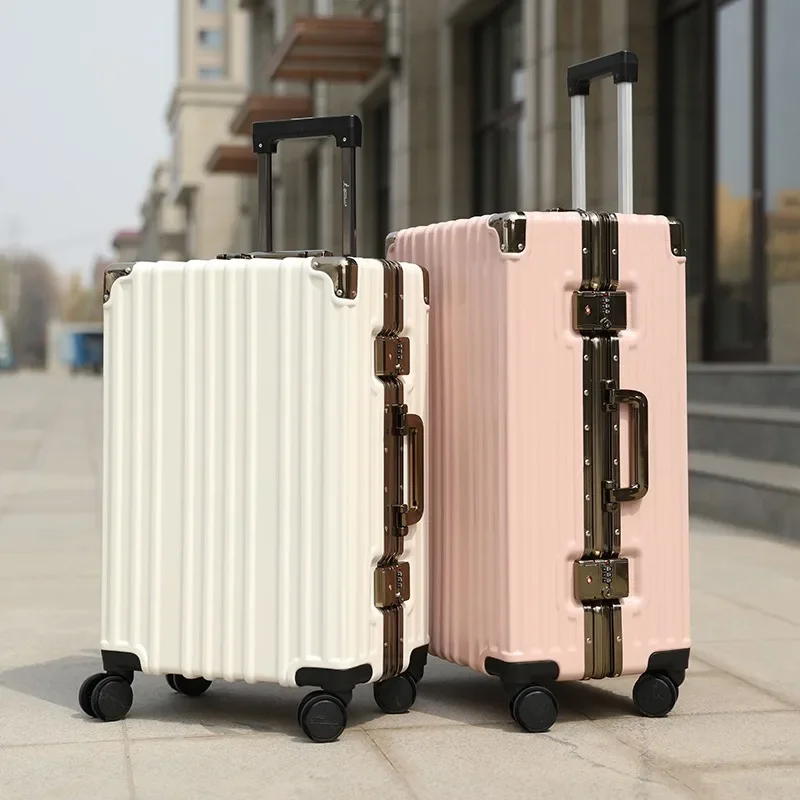 New Aluminum Frame Suitcase Travel Bags Man Cabin 20 \