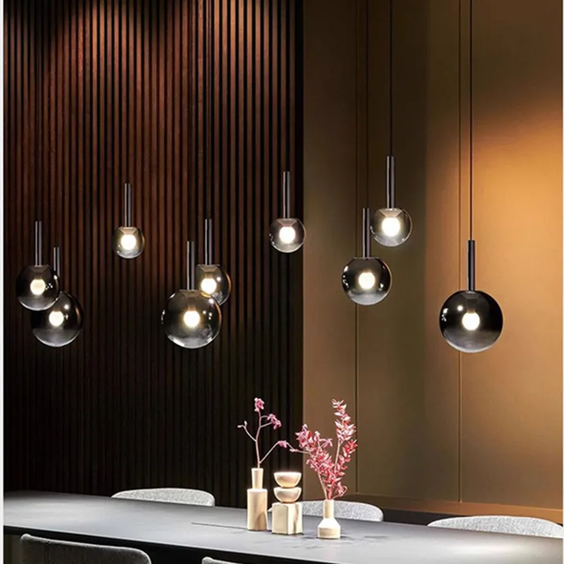 

Modern GLASS Ceiling Chandelier for Living Room Staircase Villa Pendant Lamp Minimalist Decor Indoor Lighting Hanging Fixture