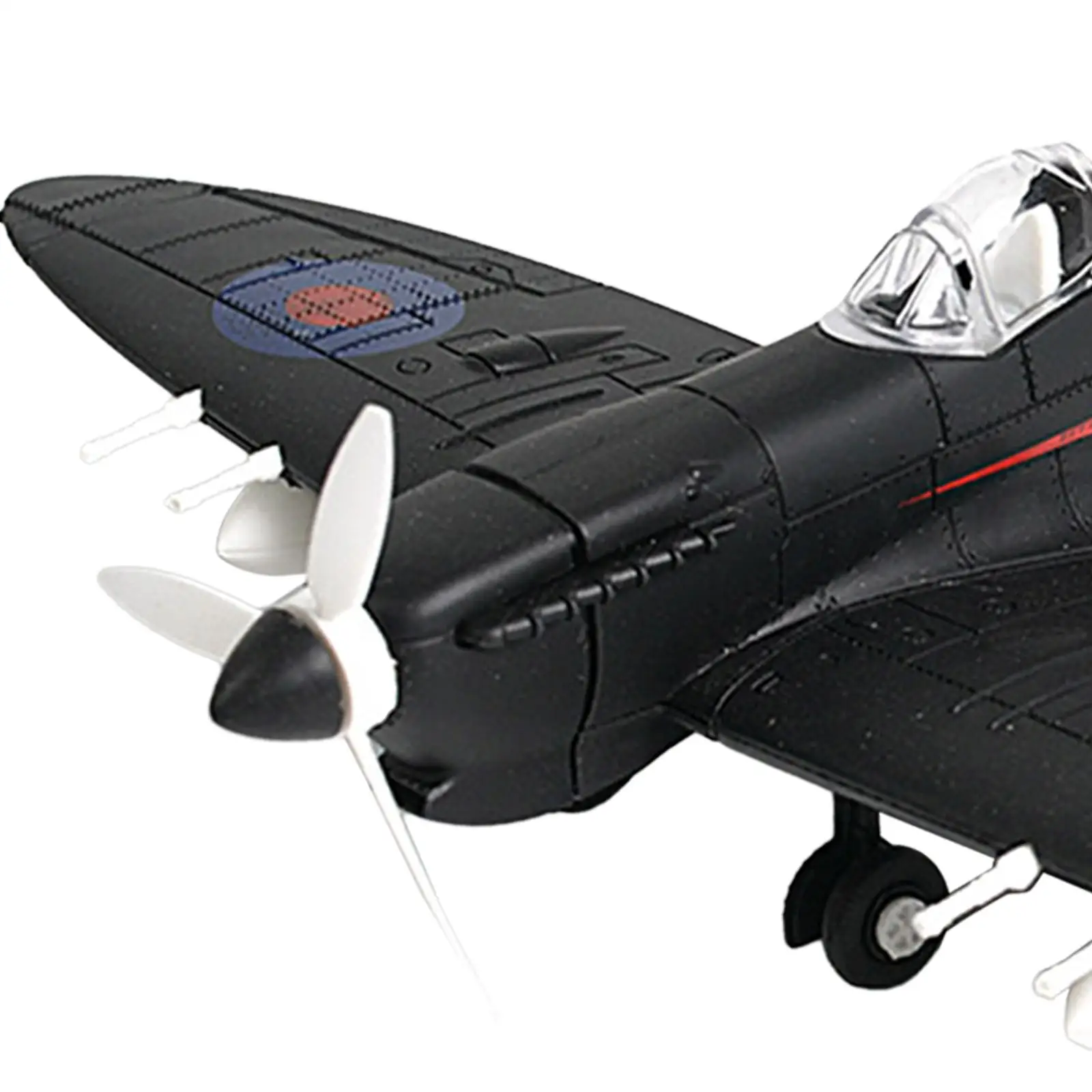 1:48 Fighter Building kit facile da montare decorazione del Desktop ornamento fai da te