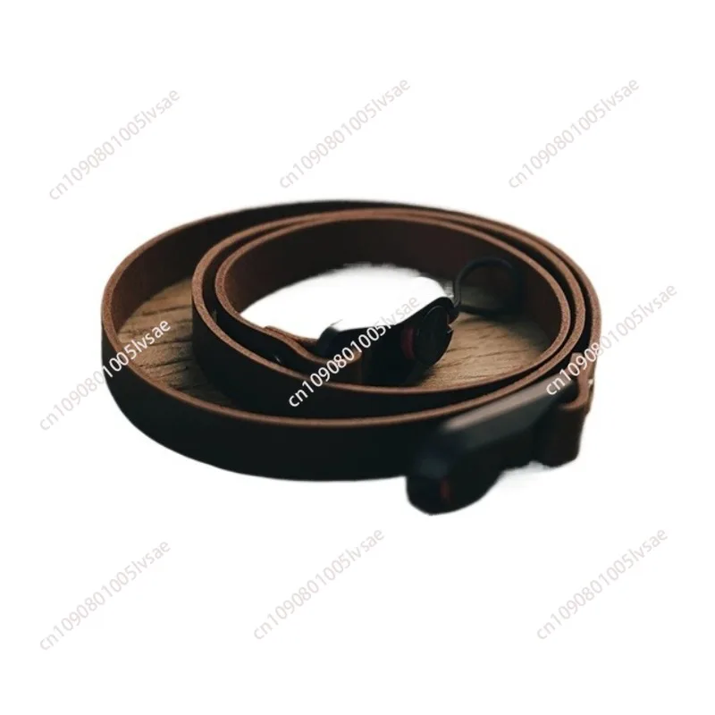 Retro cowhide, camera strap quick-release buckle, wrist strap, genuine leather shoulder strap, micro-single oblique span SLR