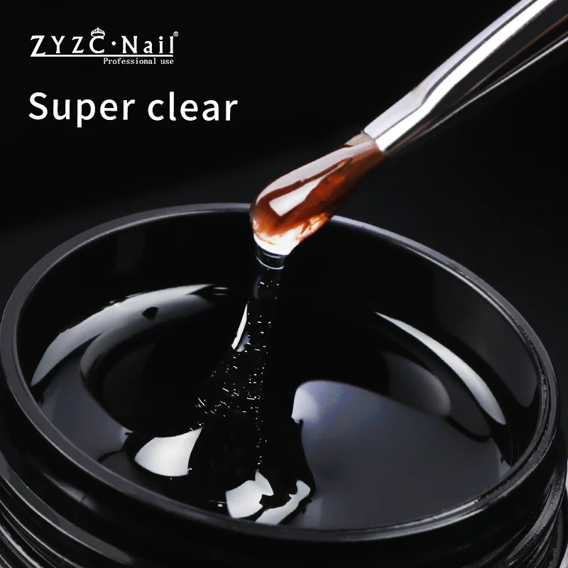 High Quality 30ml ZYZC Nail UV Builder Extension Gel Hot Selling Thick Hard for Salon Nails Art DIY Long Lasting