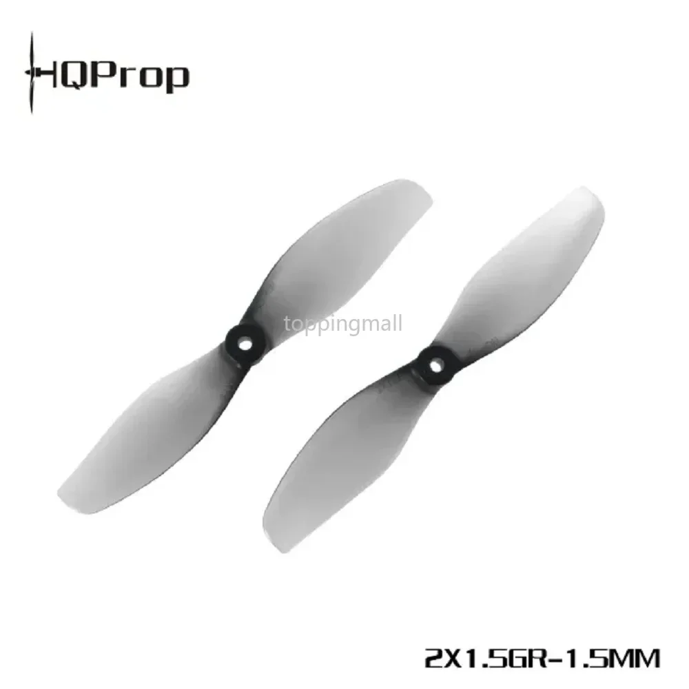 10Pairs HQPROP 2X1.5 51MM Poly Carbonate 1.5MM Shaft for RC FPV Freestyle 2inch Toothpick Cinewhoop Drones DIY Parts