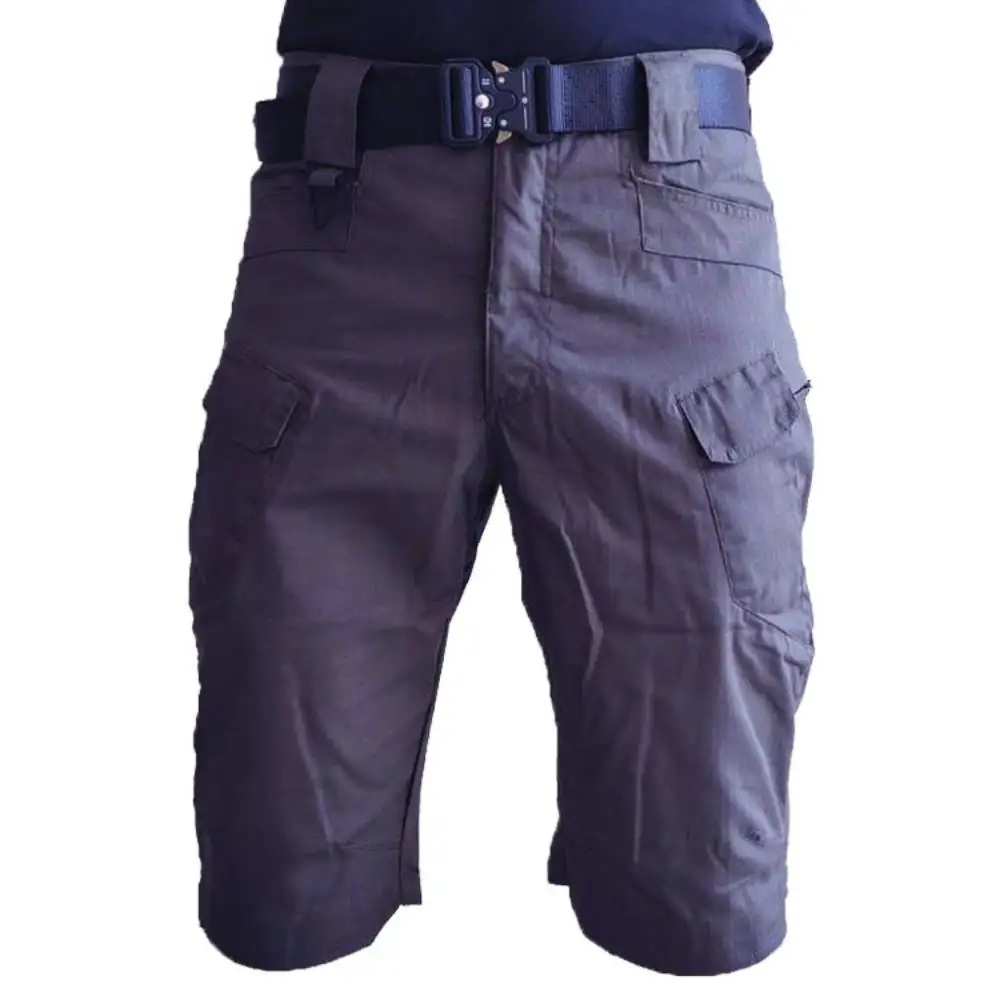 Military Tactical Shorts Commuting Training Multi-Pocket Short Pants Mens Daily Casual Sweatpants Cargo Overalls Trousers