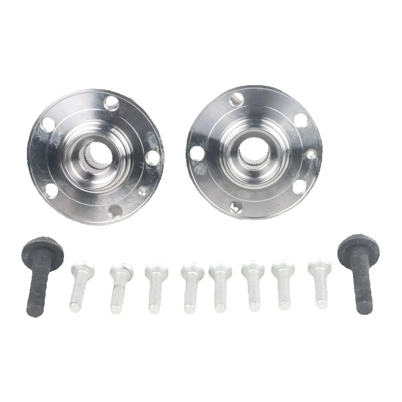 2 個ホイールベアリングハブアセンブリアウディ A3 Q3 TT フォルクスワーゲンビートル CC イオスゴルフ GTI 513253 フロント用