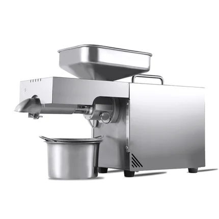 Commercial oil press machine Stainless steel hot and cold oil fryer oil mill press 220V 600W 50HZ