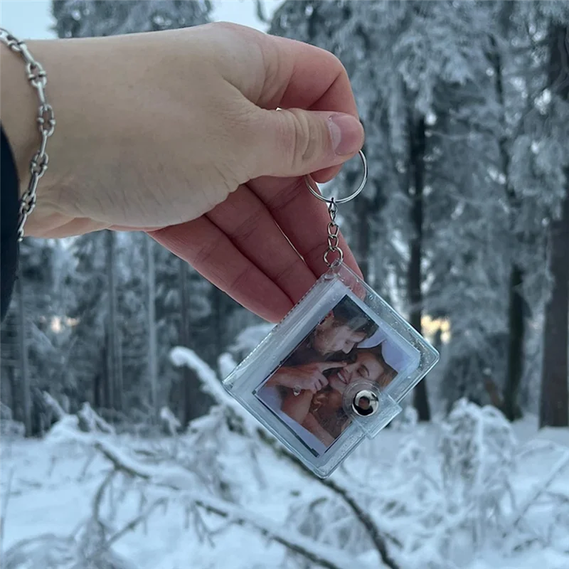 

BFYL-Мини, маленький брелок для фотоальбома, 16 фотографий, держатель для книг, брелок, подарки «сделай сам» для парня, подруги