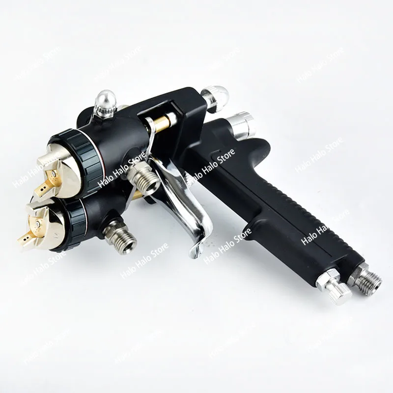 Double-headed spray gun nano-spray machine corrosion-resistant water-based paint glue two-way gun paint spray gun
