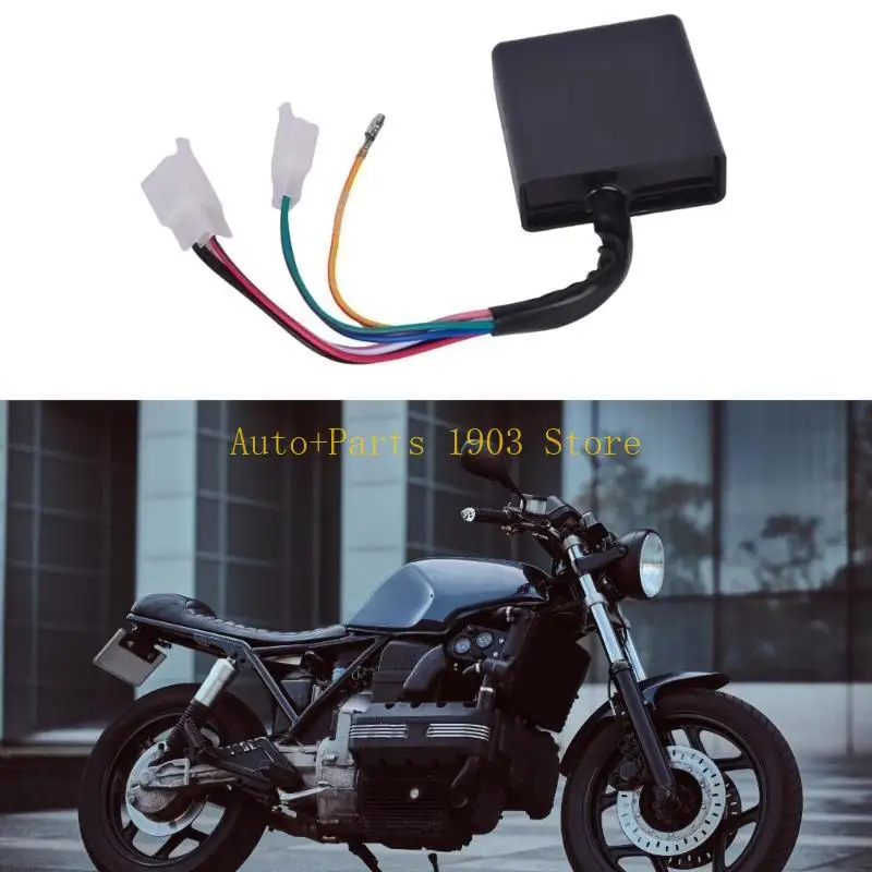 Módulo encendido reemplazo E21C Caja encendido CDI Accesorio motocicletas Caja instalación fácil para KLR650