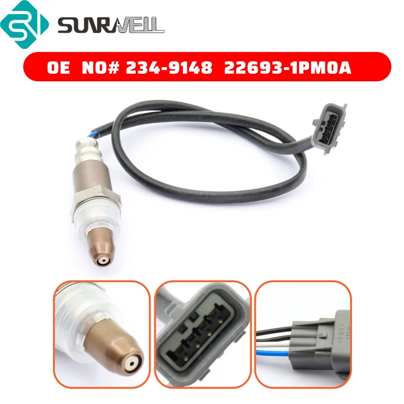 AIR FUEL RATIO Lambda O2 Oxygen Sensor for Nissan Infiniti Q50 Q60 Q70 Q70L QX50 QX70 QX80 234-9148 22693-1PM0A