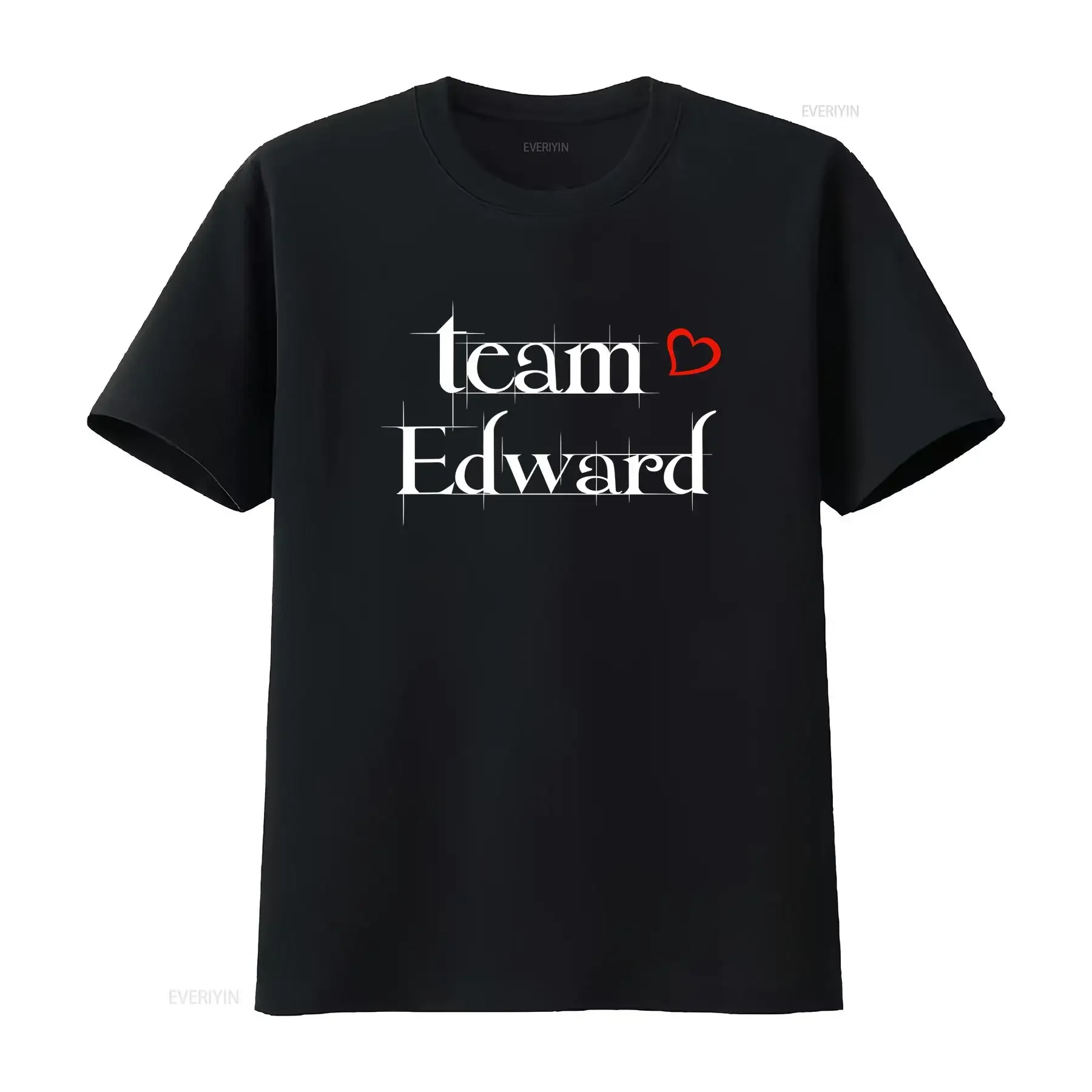 تي شيرت Team Edward Forks Washington La Push Baby تي شيرت عتيق مصمم ملابس أنيقة كاجوال ممتدة قليلاً #1