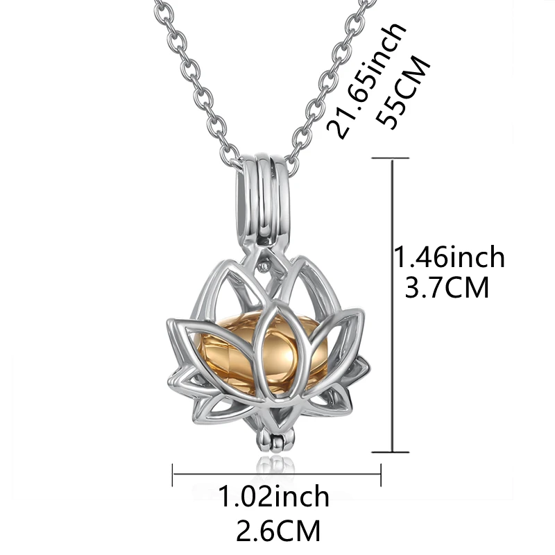 Cremation Jewelry for Ashes for Human Keepsake Stainless Steel Memorial Pendant Cremation Urn Necklace for Human Ashes