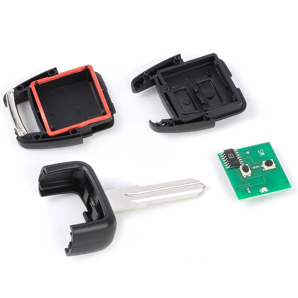 Keyecu 24424723 93176615 433MHz ID40 Chip Remote Car Key Fob 2 Buttons for Opel Vauxhall Vectra Zafira Omega Vectra Frontera