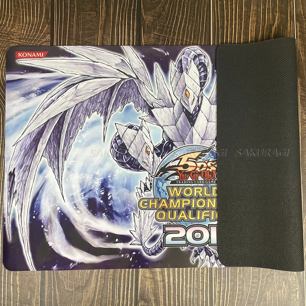 Игровой коврик Yu-Gi-Oh Trishula Dragon of the Ice Барьерный коврик для карт коврик YGO MTG KMC TCG YuGiOh Mat-188