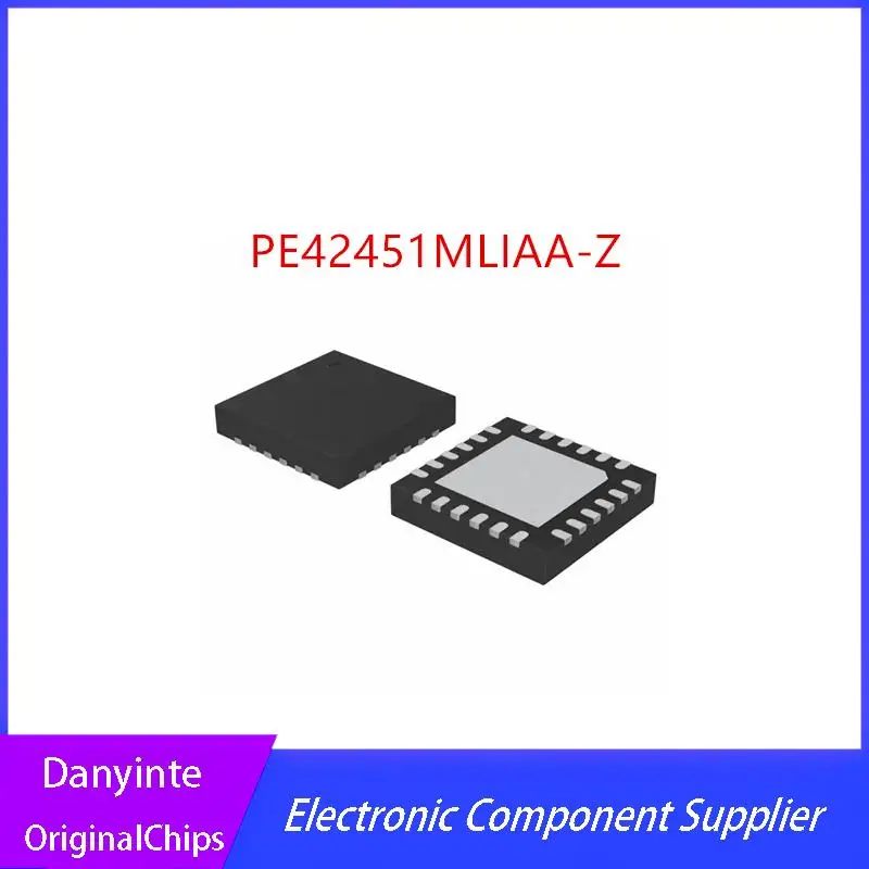 

НОВЫЕ 2 ШТ./ПАРТИЯ PE42451MLIAA-Z PE42451MLIAA PE42451 42451 QFN-24 100% НОВЫЕ оригинальные